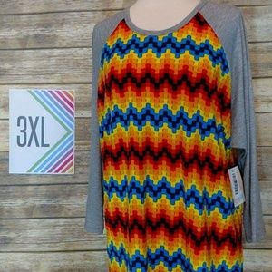 LuLaRoe 3XL Randy tee